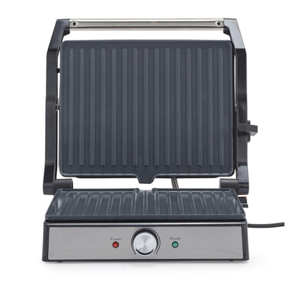 Salter Large Health Grill  Electric Panini Maker, Sandwich Toaster, Non-Stick Ceramic Plates, Opens Flat (180) for Extra Cooking Space, PFAS-Free,
