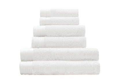 Kleine Wolke BAO Terry Guest Towel Snow White 30 x 50 cm
