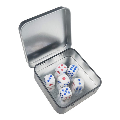 Goodma 12 Pieces Square Metal Empty Tins, Black