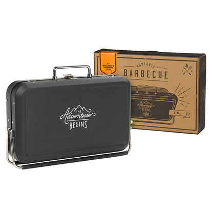 Gentleman's Hardware Small Suitcase Style BBQ Black