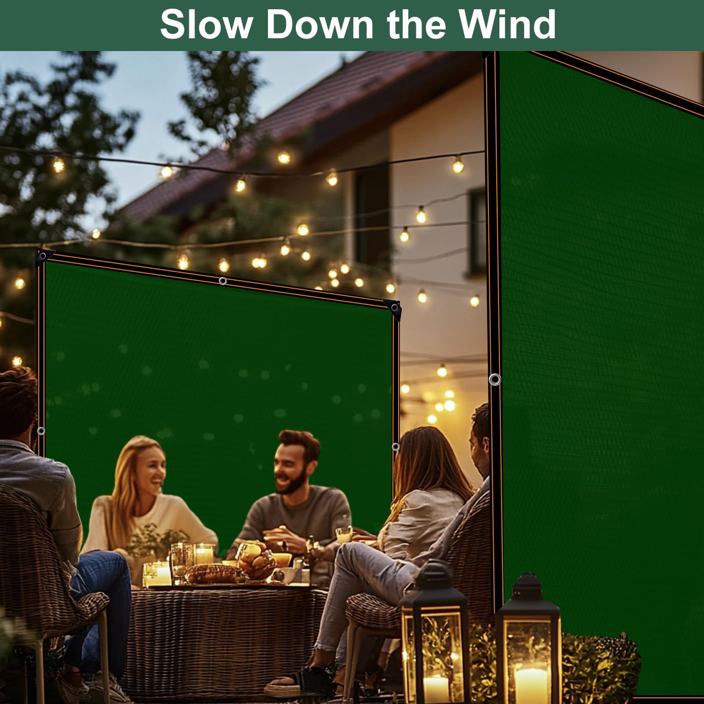 BeGrit Garden Privacy Fence Screening 10m x 2m Privacy Netting 90% HDPE Windbreak Netting Garden Privacy Protective Screens Tear-Resistant Shading Net