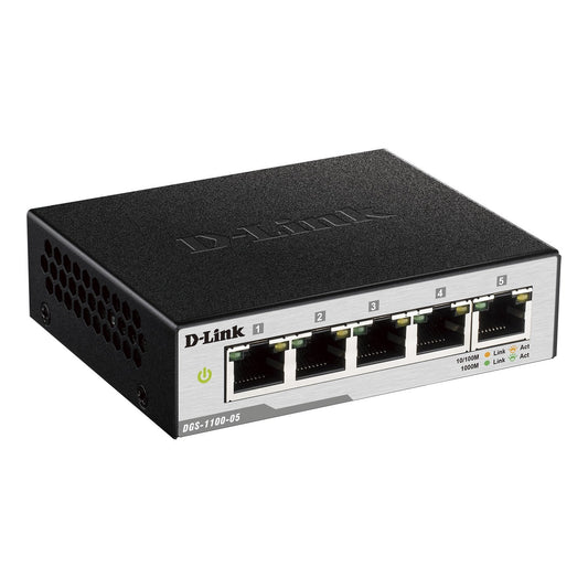 D-Link DGS-1100-05 5-PORT GIGABIT SMART SWITCH IN