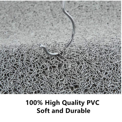 Bath Mat for Inside Shower, 40x60cm Loofah Shower Mat Non Slip Anti Mould Antibacterial Soft PVC Bath Mat for Bathroom Wet Shower Areas