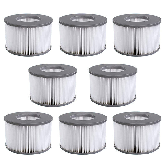Replacement Filter for MSPA Whirlpoal Replacement Filter Cartridge Water Filter Filter for Whirlpoal, for Hot Submarine and Spa, for Inflatable Pools
