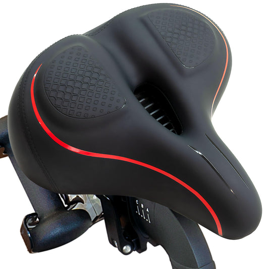 TrubliFit Extra Wide Oversized Bike Seat - Peloton & Plus, Comfortable Saddle for Women & Men, Accessory
