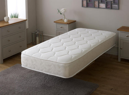 Starlight Beds Serene White Small Single Mattress, 2ft6 x 6ft3
