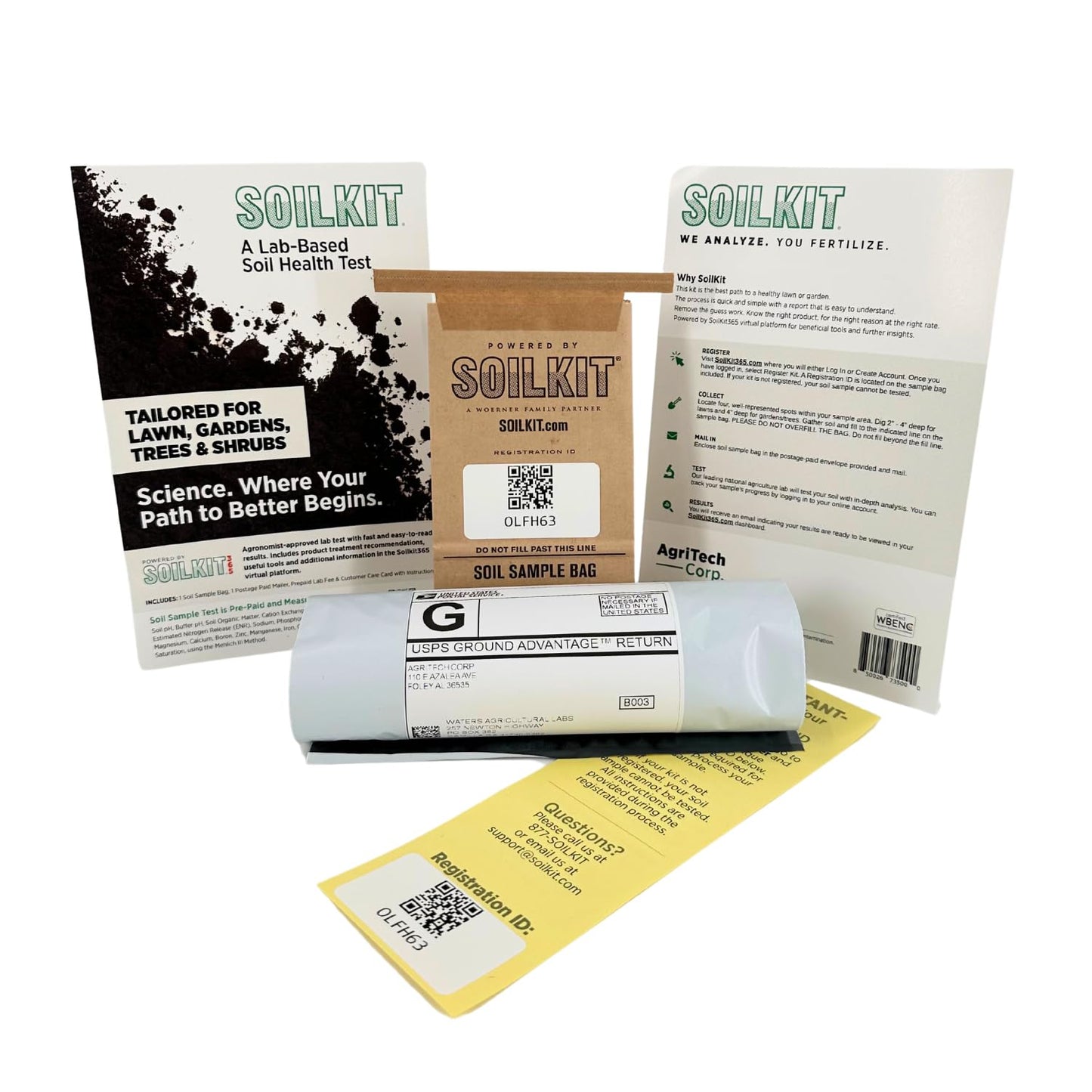 Soil Kit Soil Test Kit -Discover Your Lawn and Garden Fertility with PH Meter, Moisture, Nutrient and Mineral Analysis. Savvy Results Provide Custom