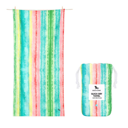 Dock & Bay Quick Dry Beach Towel - Watermelon Sugar, Large