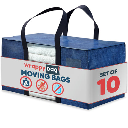 Wrappybag moving bags extra large strong - Packing bags for Moving House
