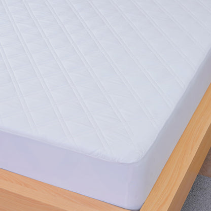 Sheet Story Quilted Mattress Protector Super King Size - 40cm Deep Pocket - Hypoallergenic Superking Mattress Protectors - Not Waterproof