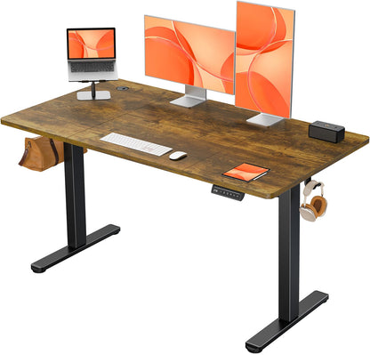ErGear Electric Standing Desk 120 x 60cm 4 Memory with Splice Board