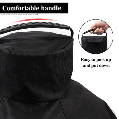Grill Cover, 22 Inch BBQ Cover Fit Kamado Joe Junior Grill, Waterproof Outdoor Grill Covers for Minimax & Small Big Green Egg Accessories