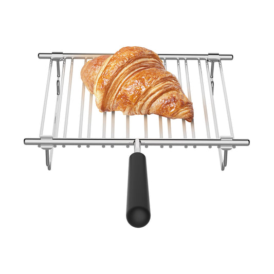 Dualit Warming Rack for Dualit Classic Toasters | 1 Toaster Accessory | Heat bread products with ease | Heatproof Handle | 1738