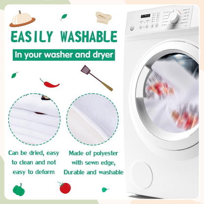 R HORSE 5Pcs Kitchen Dish Towel Funny Joked Themed Kitchen Dishcloth Absorbent Retro Sassy Lady Cleaning Dishcloth Bar Hilarious Hand Towel Gift for