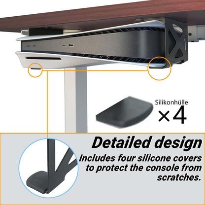 SVOCK Under Desk Mount for PS5 Controller,Under Desk Mount Holder for PS5, Controller Stand Compatible Wall Mount for PS5/Slim Easy Stick-on
