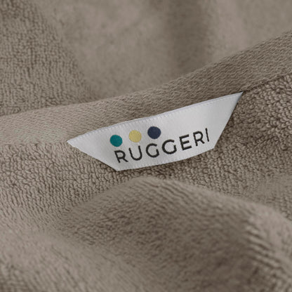 Ruggeri 4 Piece Guest Towel Set, 40x50 cm, Cotton, Dove Grey