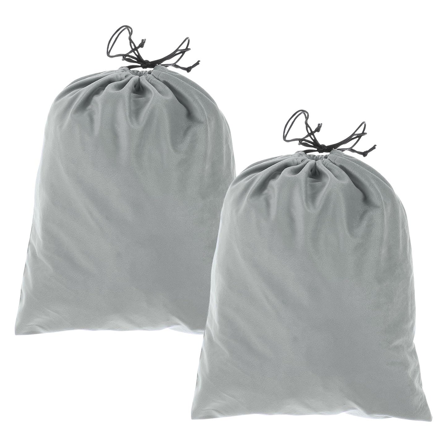 sourcing map 2 Pack Dust Bags for Handbags, 12.6x15.8" Cotton Drawstring Storage Pouch Bag Dust Cover Storage Bags for Purses Shoes Boots Daily