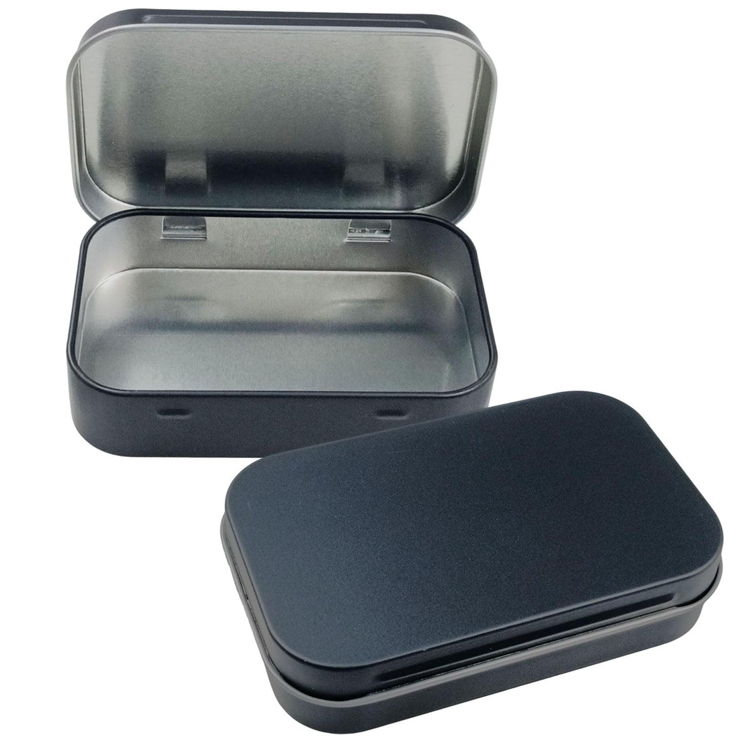 Fofuyim Rectangular Tins Container, 1Pcs Mini Metal Tin Can Candy Box