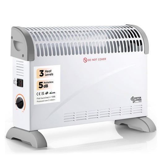 DONYER POWER Electric Convector Radiator Heater Room Heating Oil-Free Radiator