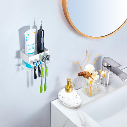 WAYASI Electric Toothbrush Head Holder, Electric Toothbrush Holder, Adhesive Toothbrush Holder Wall Mounted Non Screw, Tooth Brush Head Holder