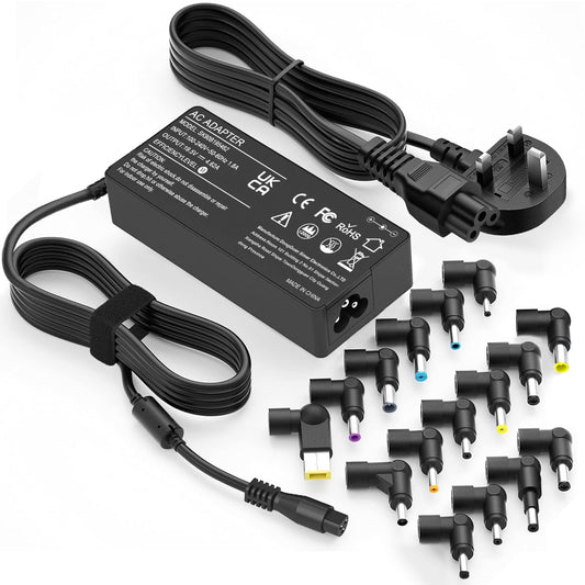 LTBSTOYE 90W Universal Laptop Charger Compatible with HP Lenovo Dell Acer Asus Toshiba Geteway Samsung IBM Fujitsu Notebook Ultrabook Chromebook