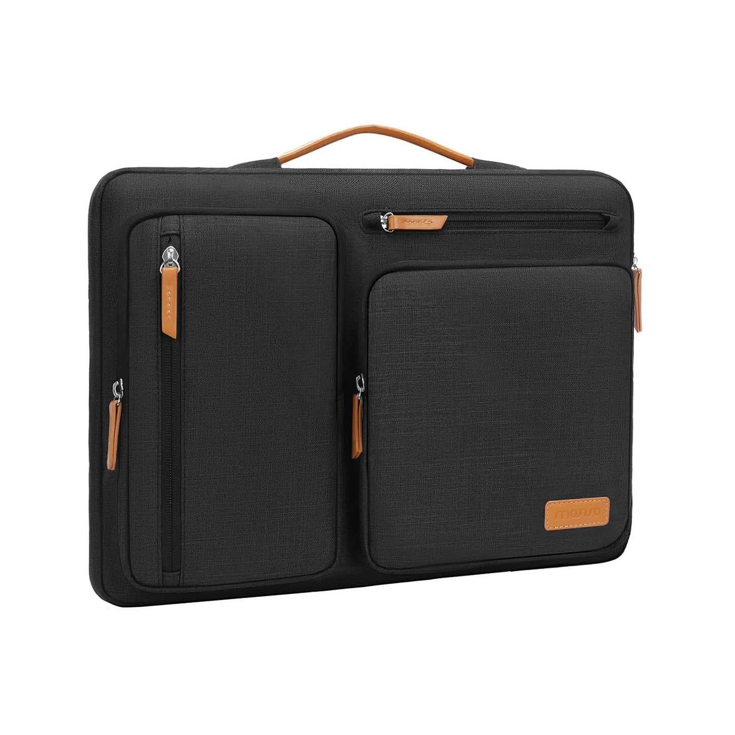 MOSISO 360 Protective Laptop Case 16 inch, 15-15.6 inch Laptop Sleeve Compatible with MacBook Pro 16, HP, Acer, Dell, Lenovo, ASUS, Side Open Carrying
