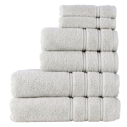 Christy Antalya Large Bath Towels | Set of 6 | 100% Turkish Cotton | 600GSM | Soft Plush Luxury Towel Set