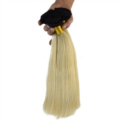Real hair gradation spring
