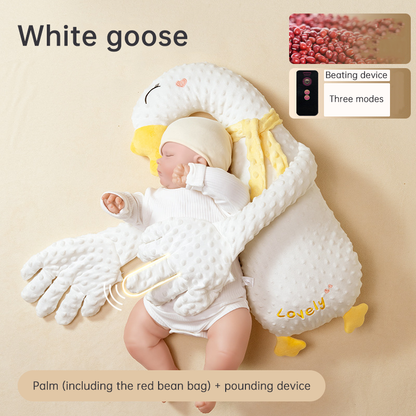 Babycare Soothing Sleep Aid: Anti-Moros Reflex Pillow and Patting Toy