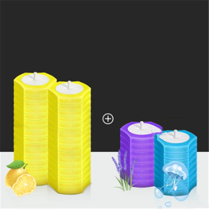 Premium Disposable Toilet Brush Set | Hygienic Deep-Clean System with Replaceable Heads