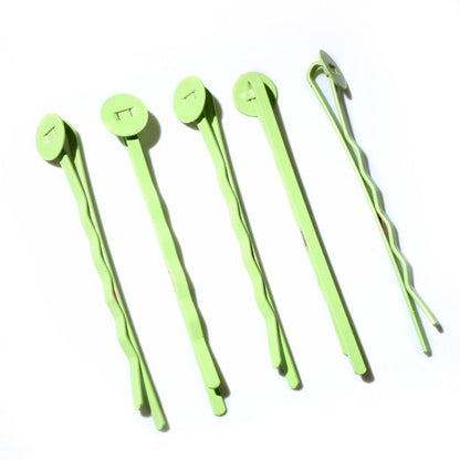 Candy Color Band Tray Clip Internet Celebrity Small Hairpin Handmade Hair Accessories 14g