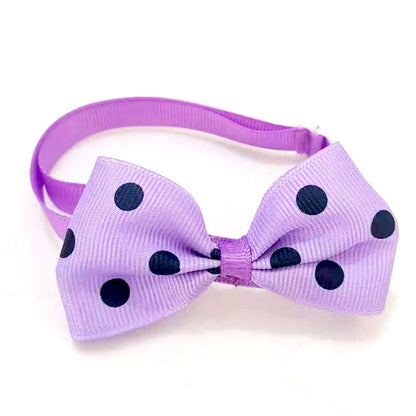 Pet Supplies Accessories Polka Dot Bow Tie