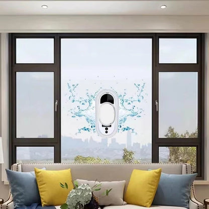 5600Pa Smart Window Cleaning Robot   Auto-Guided, Remote-Controlled Glass Cleaner for Home Use