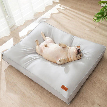 PawComfort Waterproof Pet Bed – Dog & Cat Sleeping Mat with Sofa Bolster
