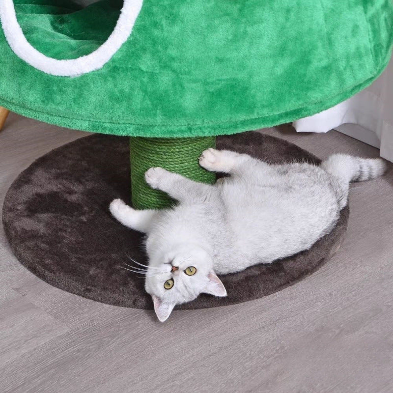Pet Christmas Oversized Cat Nest Cat Tree Integrated Cat Climbing