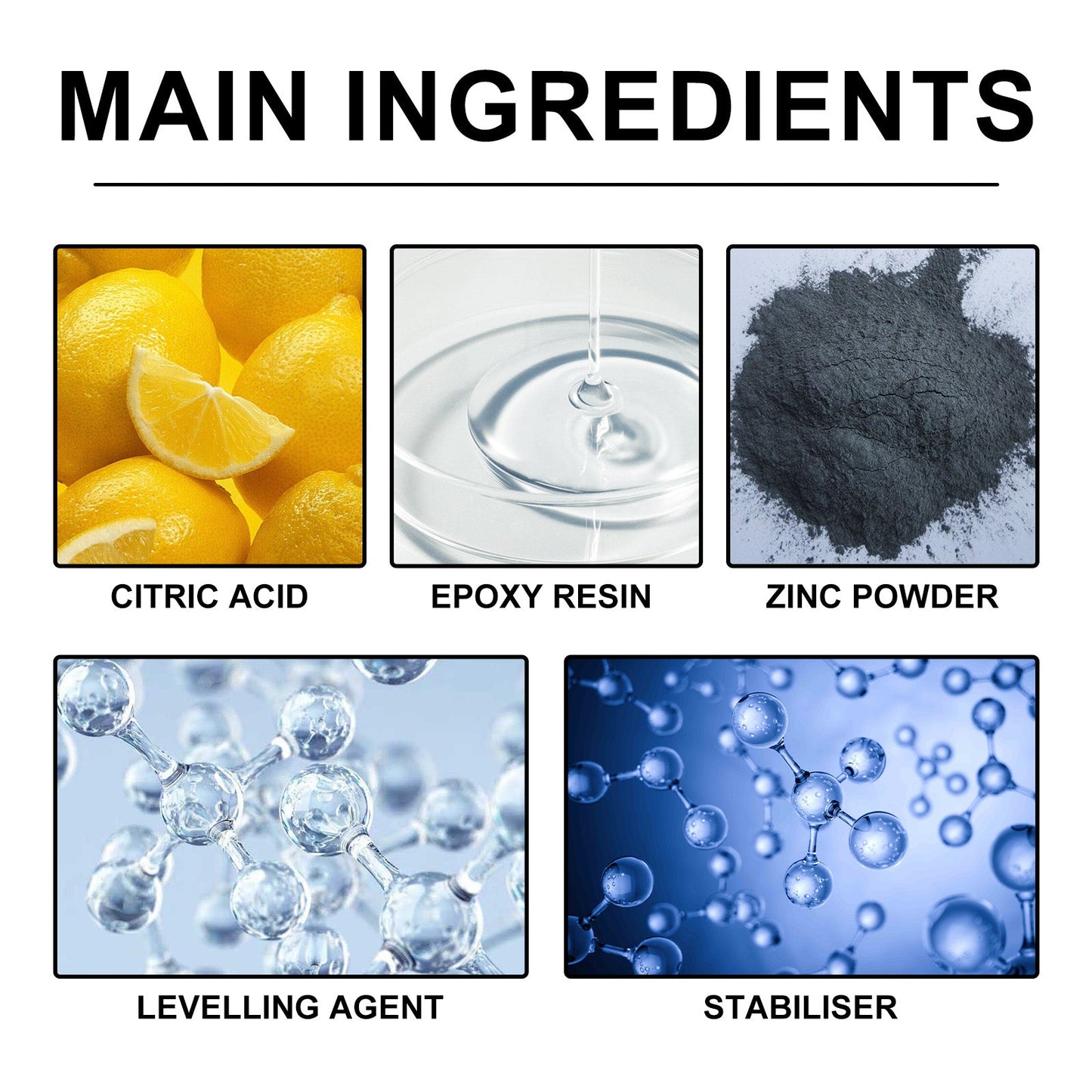 Rust Conversion Primer, Iron Door Metal Gear Bracket Rust Stair Handrail Corrosion Remover