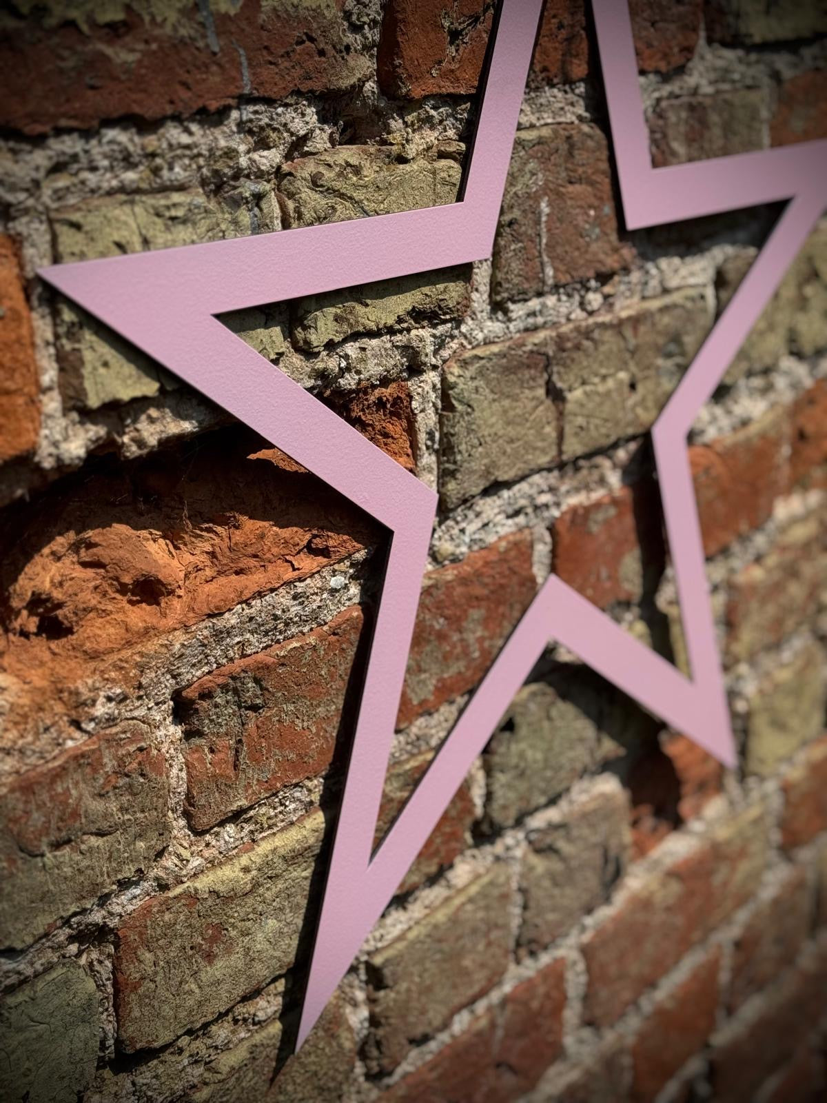 Rustic Metal Star Garden Decoration