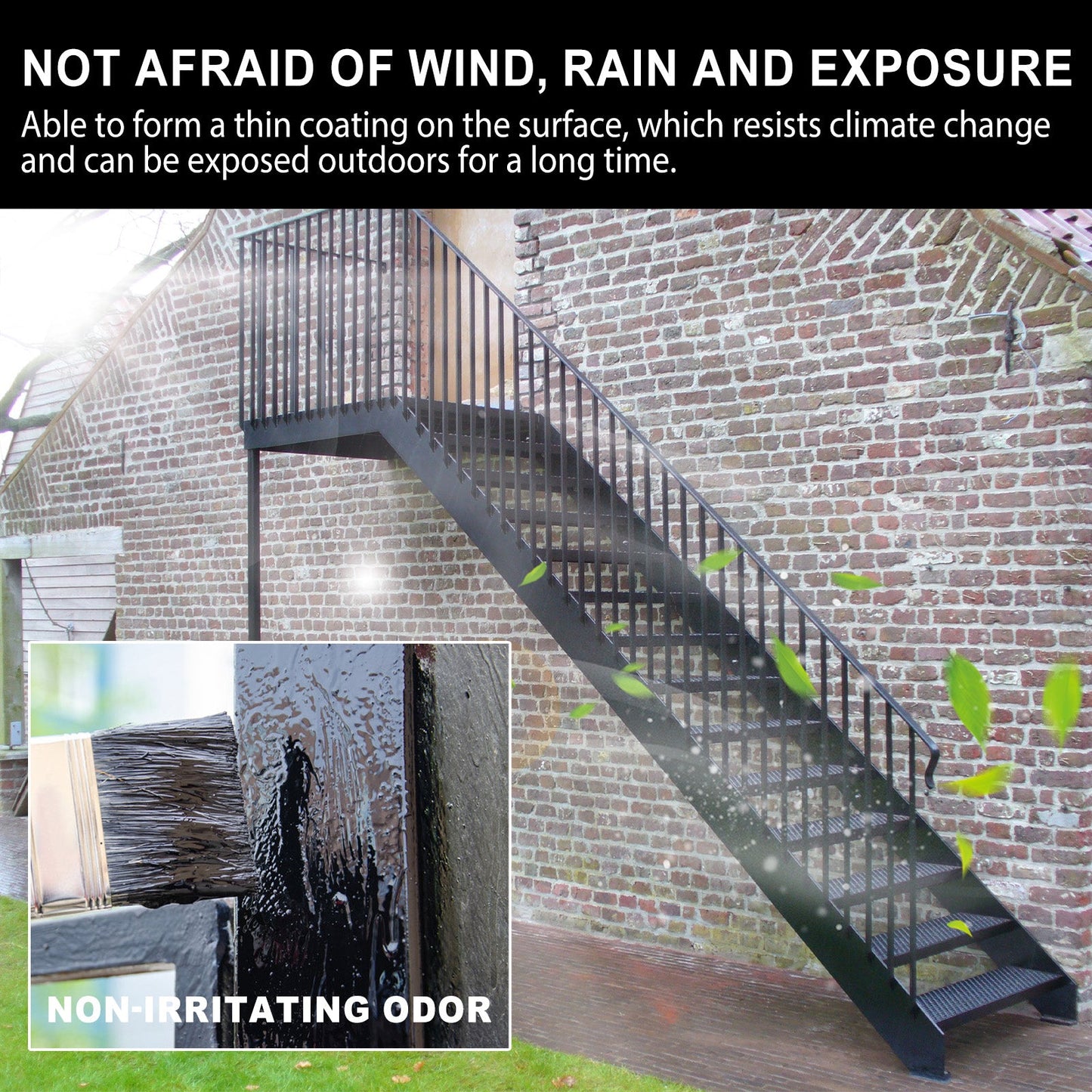 Rust Conversion Primer, Iron Door Metal Gear Bracket Rust Stair Handrail Corrosion Remover