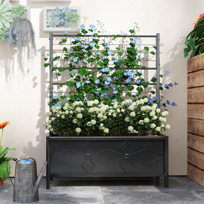 Durable Trellis Support for Climbing Plants - Enhance Garden Aesthetics