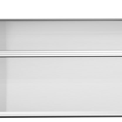 Front Door Canopy, Outdoor Awning, 300 x 100cm Rain Shelter Clear 300x100