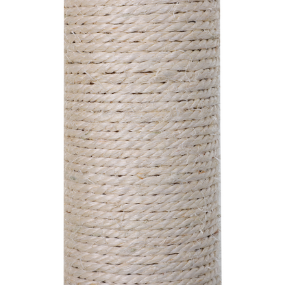 Cat Tree Scratching Posts  Natural Sisal Hammock Bed Kitty Activity Center 70Hcm