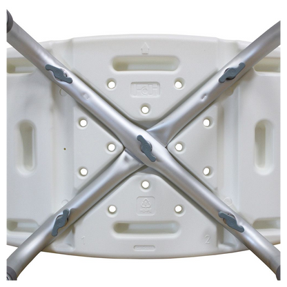 1.35MM Simple Bath Chair White