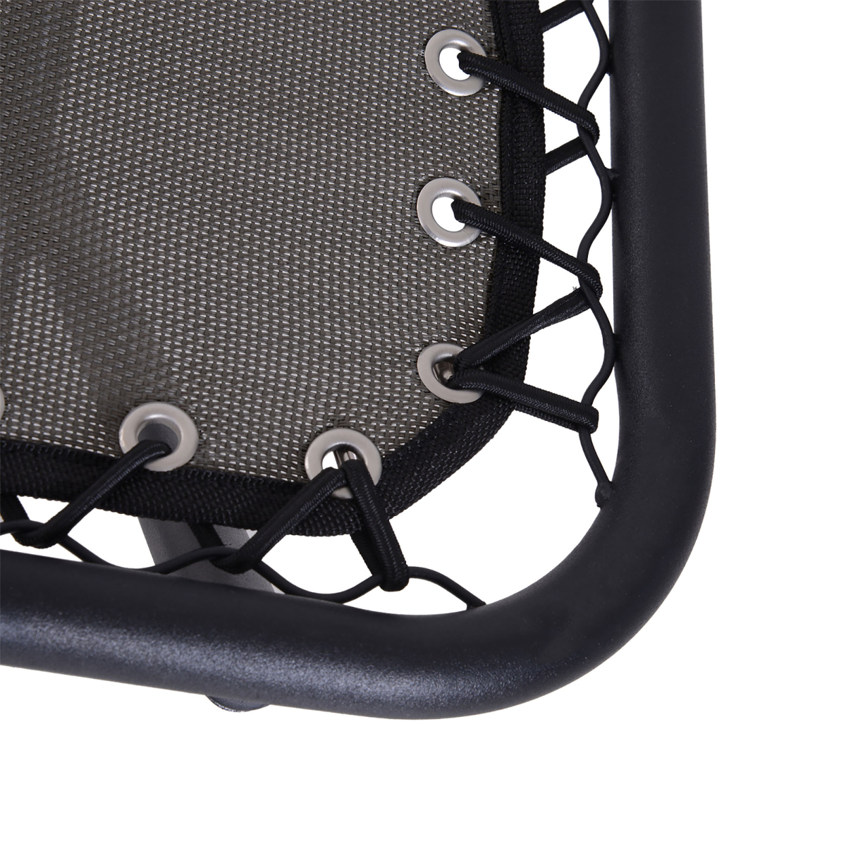 Metal Frame Zero Gravity Lounger w/ Head Pillow for Patio Decking  Outsunny
