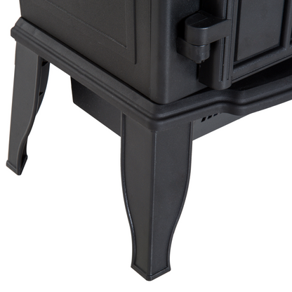 Electric Fireplace Heater Freestanding Stove with LED Flame Effect