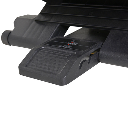 Adjustable Under-Desk Footrest Height Angle Tilt Anti-Slip HOMCOM