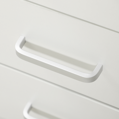 Computer Desk Writing Desk with Five Drawers for Home Office White