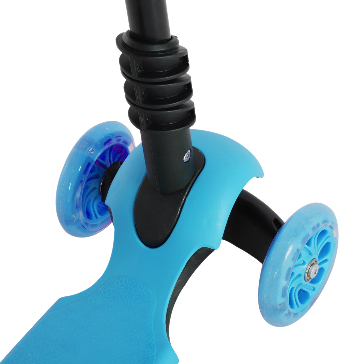 HOMCOM 5-in-1 Kids Kick Scooter 3-wheel Walker w/ Removable Seat Adjustable