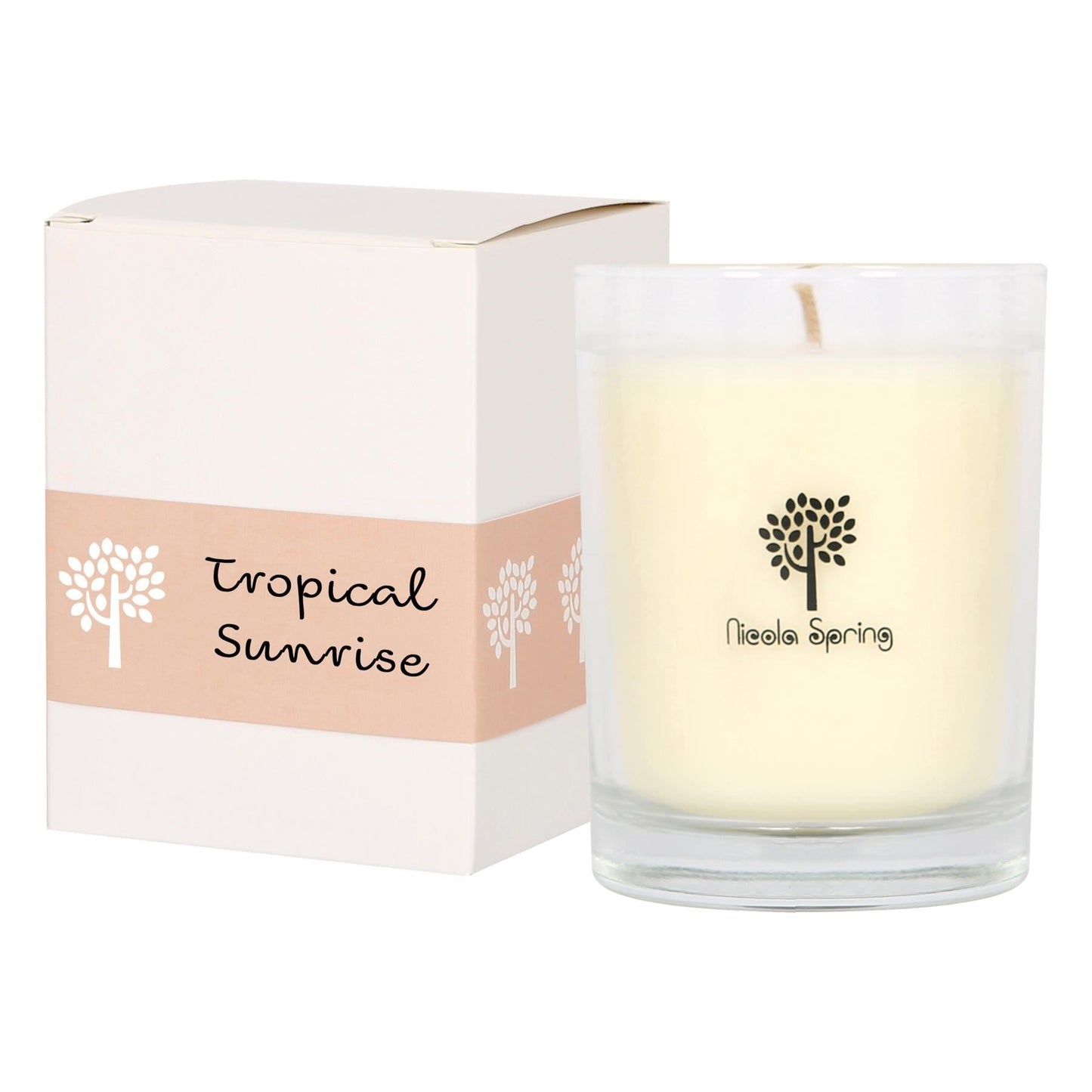 Soy Wax Scented Candle - 160g - Tropical Sunrise
