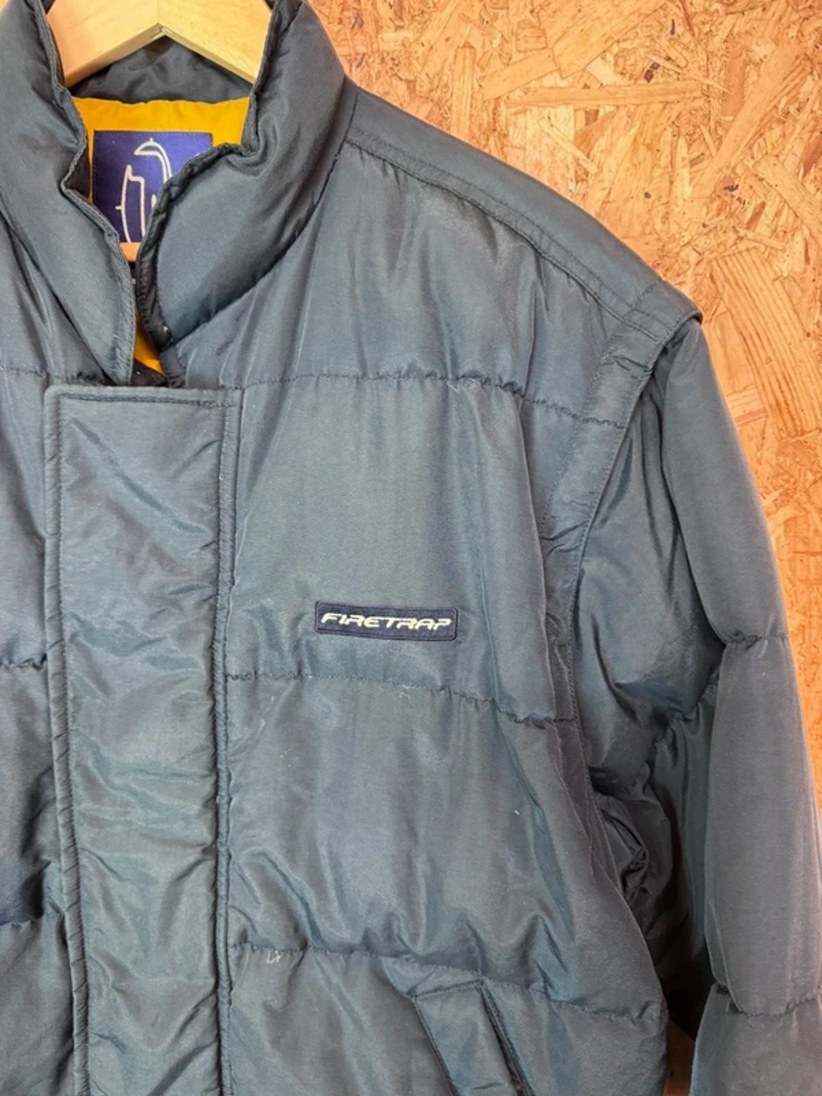 Vintage original 1990’s Firetrap puffer jacket, body warmer, unisex medium #194