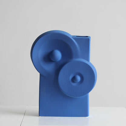 Living Room Ceramic Vase Model Room Soft Decoration